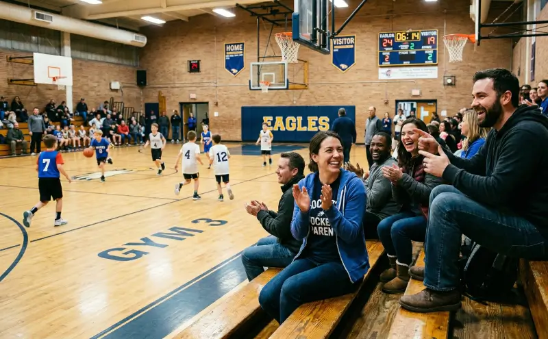 Positive sideline culture at youth basketball games